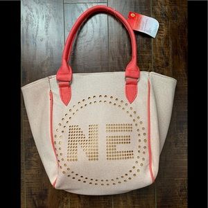 Shoulder/Hand Bag / beautiful cut-work